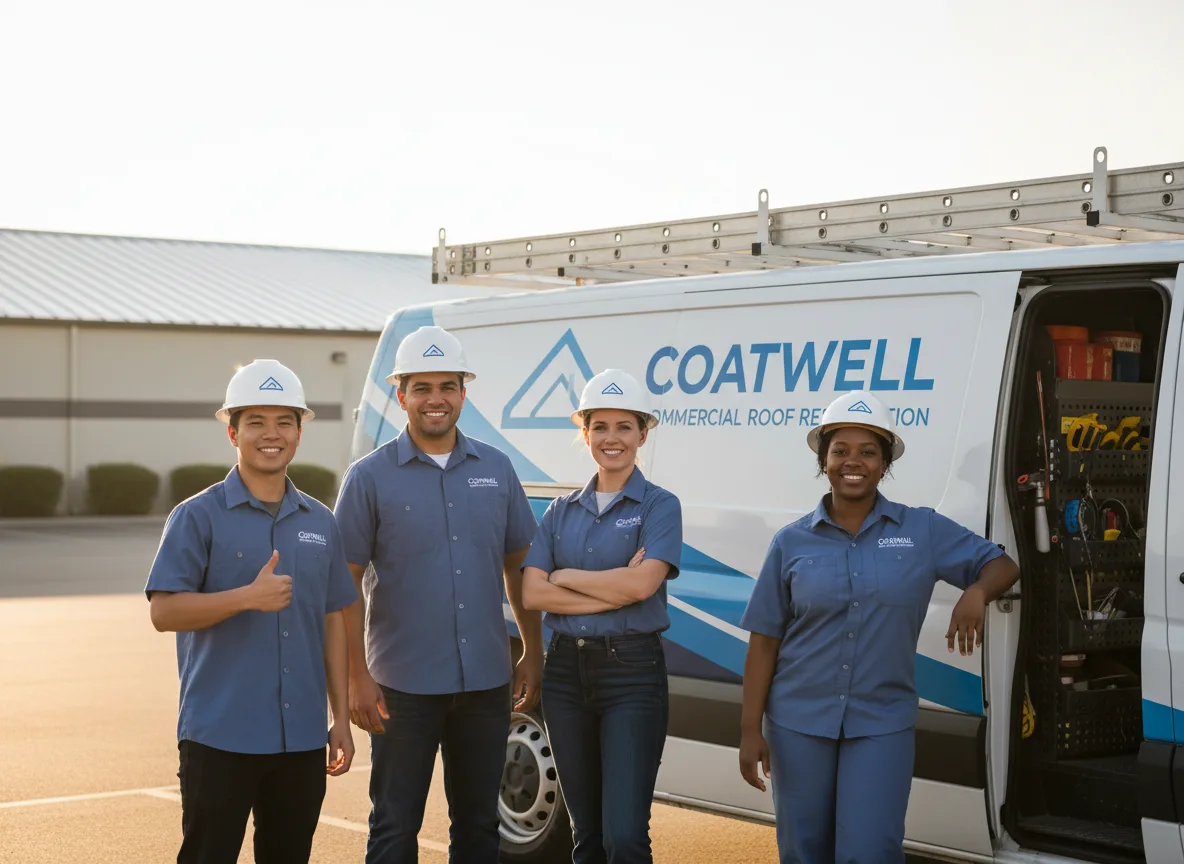 Commercial roof coating company in Berlin, WI